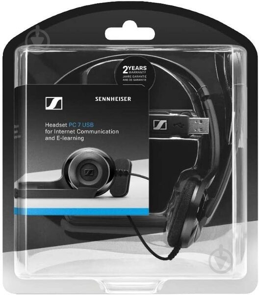 Гарнитура Sennheiser EPOS PC 7 Mono USB black (1000431) - фото 8