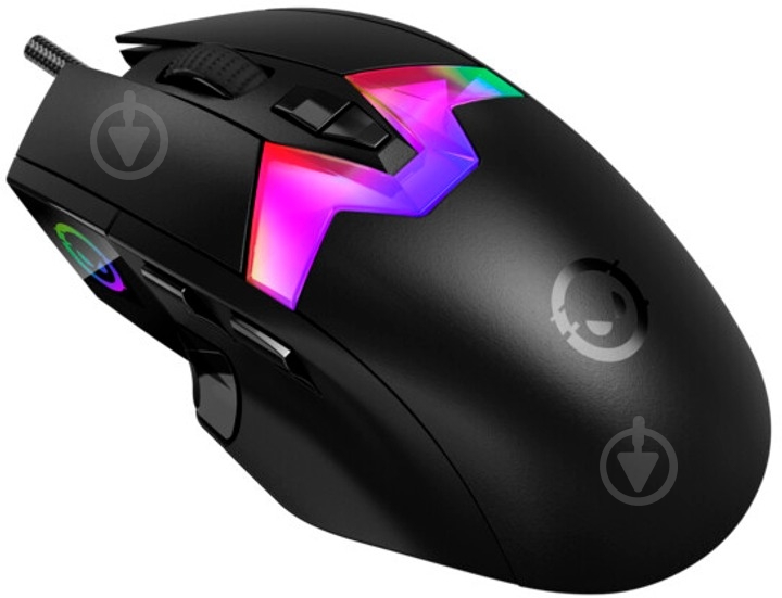 Мышка LORGAR MSP80 Wired Gaming Mouse Pro black (LRG-MSP80-BK) - фото 3
