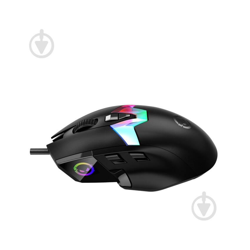 Мышка LORGAR MSP80 Wired Gaming Mouse Pro black (LRG-MSP80-BK) - фото 2