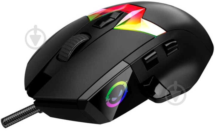Мышка LORGAR MSP80 Wired Gaming Mouse Pro black (LRG-MSP80-BK) - фото 20