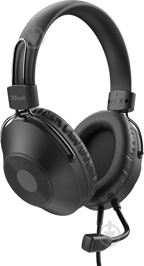 Гарнітура Trust Zaru USB black (24187) - фото 4