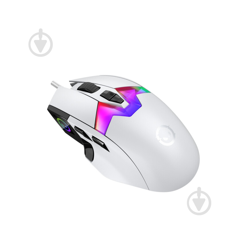 Мышка LORGAR MSP80 Wired Gaming Mouse Pro white (LRG-MSP80-WH) - фото 12