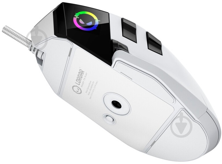 Мышка LORGAR MSP80 Wired Gaming Mouse Pro white (LRG-MSP80-WH) - фото 25