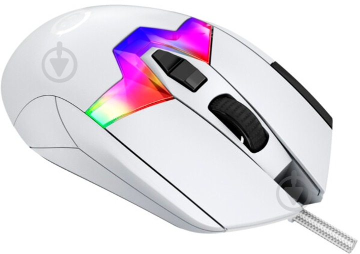 Мышка LORGAR MSP80 Wired Gaming Mouse Pro white (LRG-MSP80-WH) - фото 24