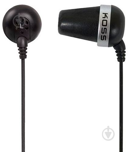 Наушники Koss The Plug black - фото 1