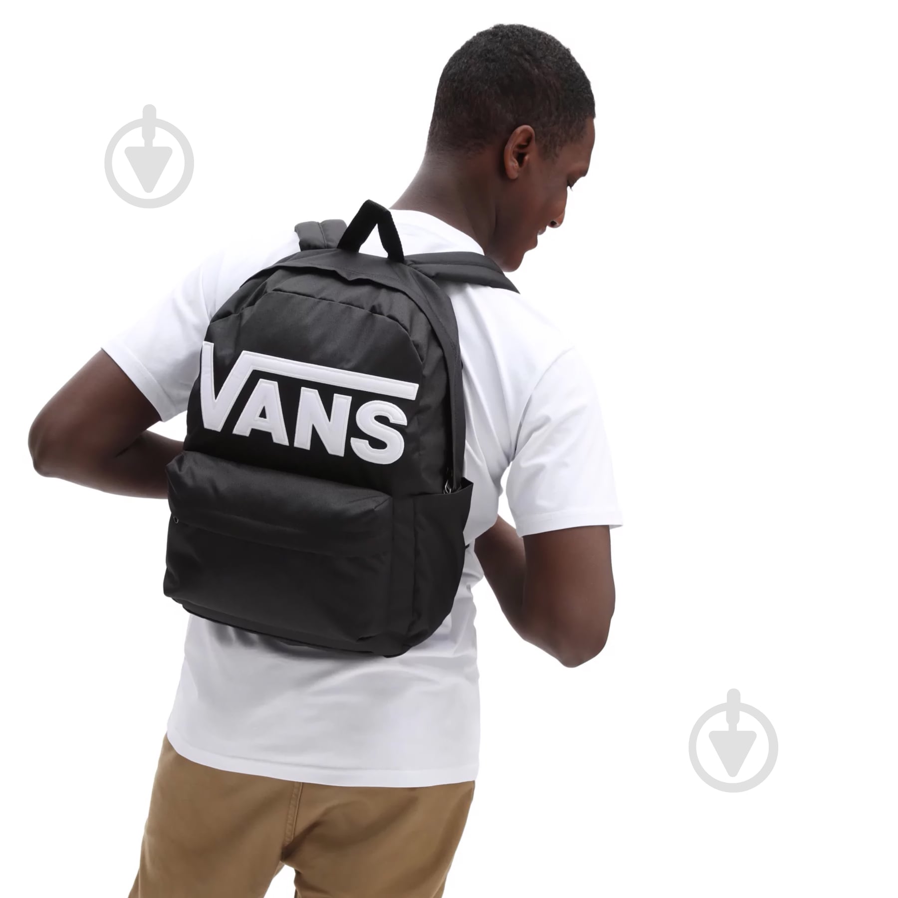 Рюкзак Vans OLD SKOOL DROP V BACKPACK VN0A5KHPY281 22 л черный - фото 5 Рюкзак Vans OLD SKOOL DROP V BACKPACK VN0A5KHPY281 22 л черный - фото 5