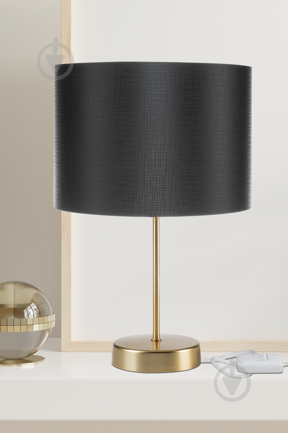ВІТРИНА! Настільна лампа Luna Arel 1xE27 чорний/золото MDL.4743 - фото 3 ВІТРИНА! Настільна лампа Luna Arel 1xE27 чорний/золото MDL.4743 - фото 3