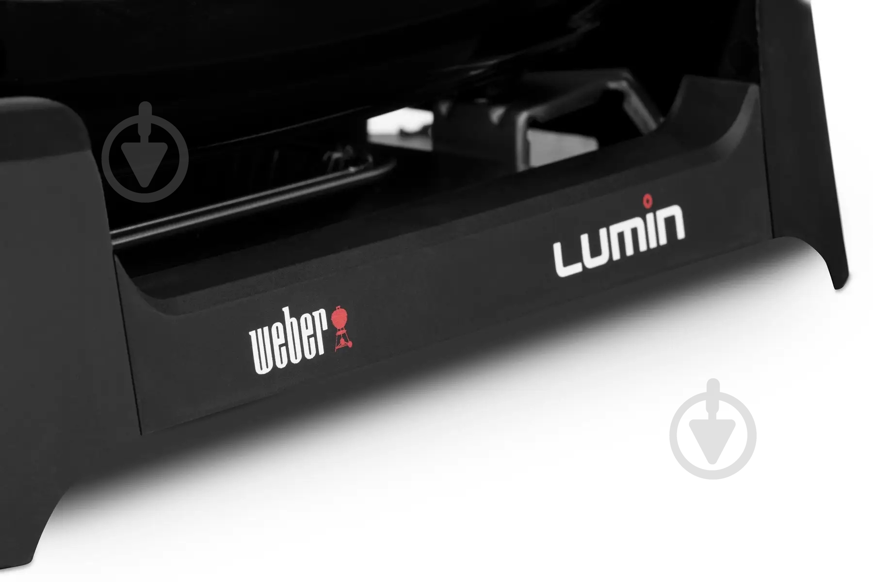 Гриль электрический Weber Lumin Compact 1000 с подставкой, черный - фото 4