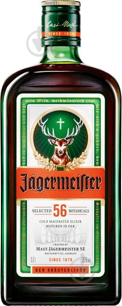Ликер Jagermeister 35% 0,7 л - фото 1 Ликер Jagermeister 35% 0,7 л - фото 1