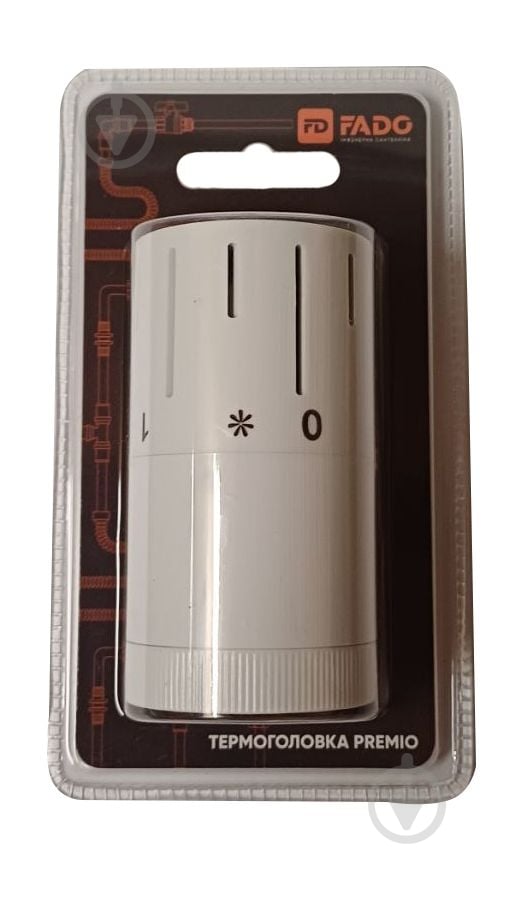 Термоголовка FADO S.r.l Premio М30x1,5 белая - фото 1
