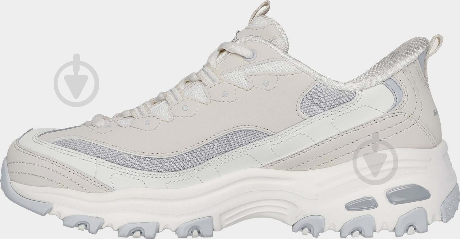 Кросівки жіночі Skechers D'LITES 150537-NTGY р.39 бежеві - фото 5 Кросівки жіночі Skechers D'LITES 150537-NTGY р.39 бежеві - фото 5