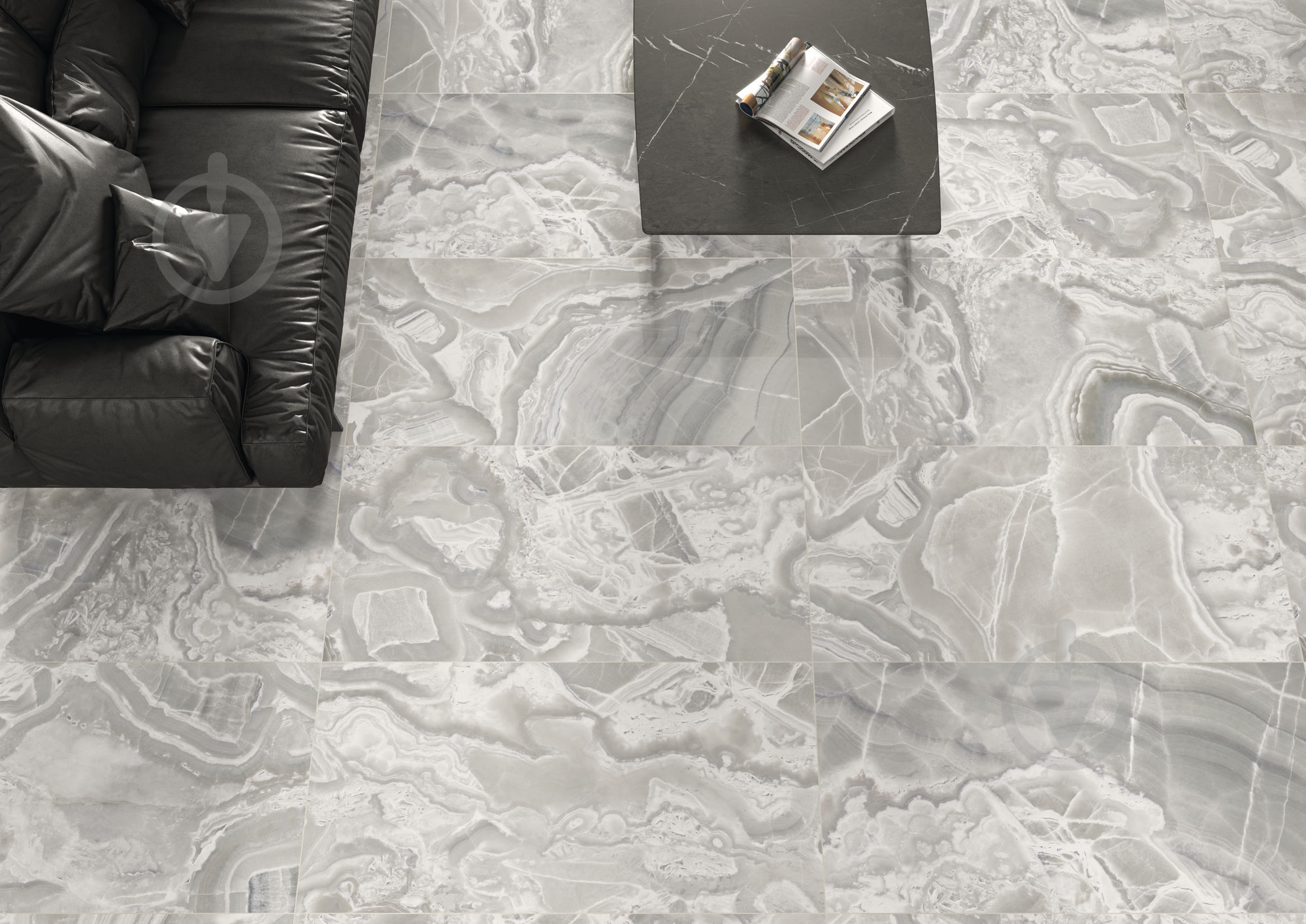 Плитка Cifre Supreme Grey Pulido 60x120 - фото 4