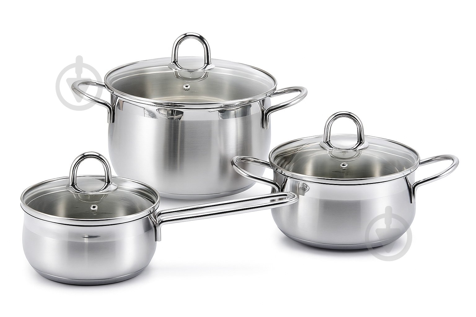 Набор кастрюль Kohen Platin 6 предметов KN99001 - фото 1 Набор кастрюль Kohen Platin 6 предметов KN99001 - фото 1