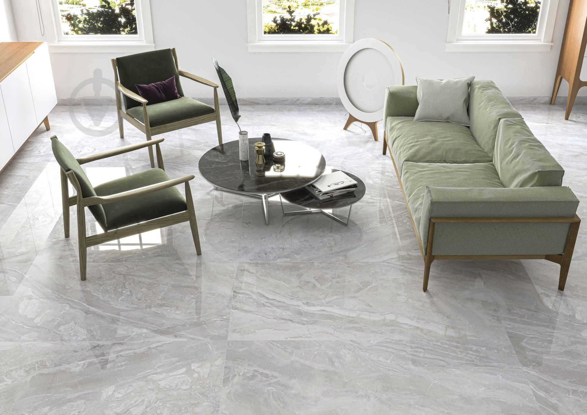Плитка Cifre Luxury White Pulido 60x120 - фото 2 Плитка Cifre Luxury White Pulido 60x120 - фото 2