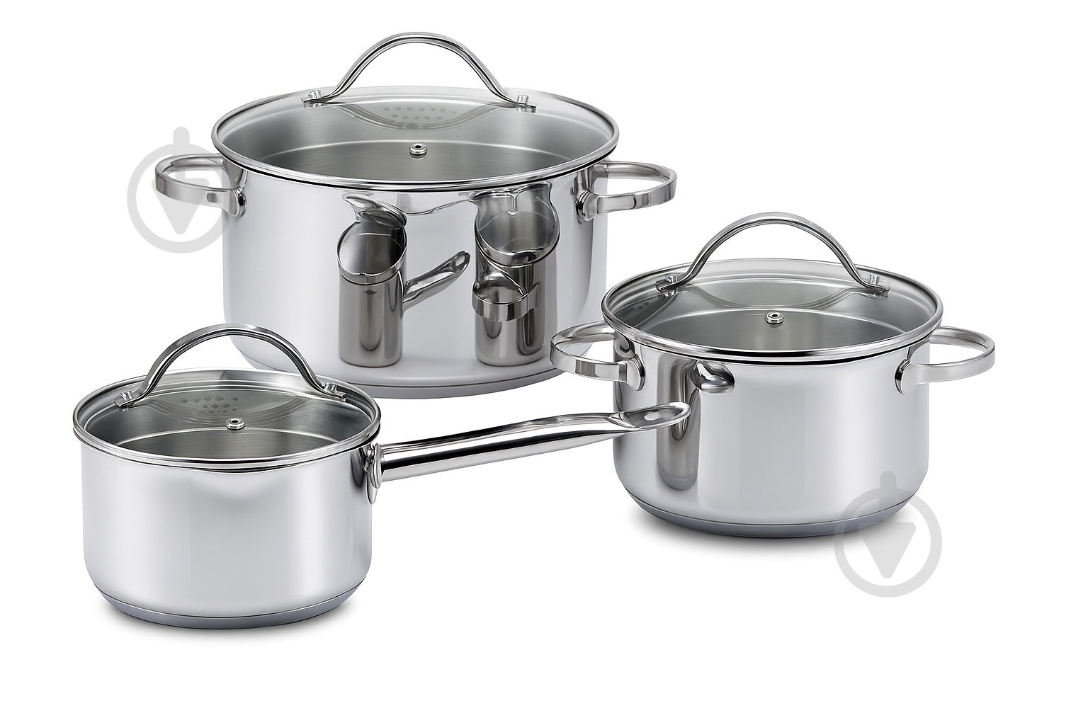 Набор кастрюль Kohen Glory 6 предметов KN99002 - фото 1 Набор кастрюль Kohen Glory 6 предметов KN99002 - фото 1