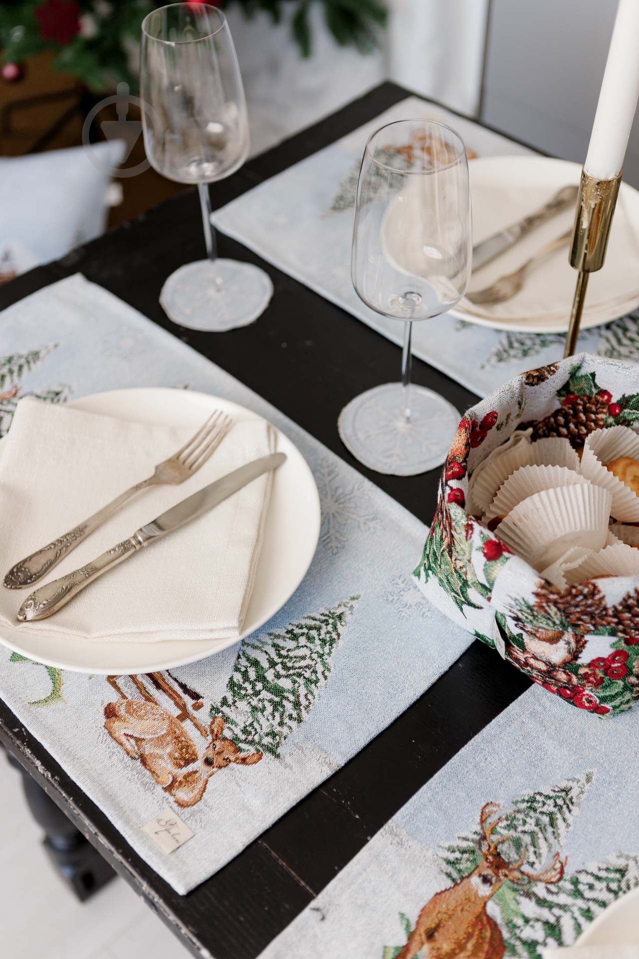 Салфетка Прованс гобеленовая SQUIRREL 30x50 см - фото 12 Салфетка Прованс гобеленовая SQUIRREL 30x50 см - фото 12