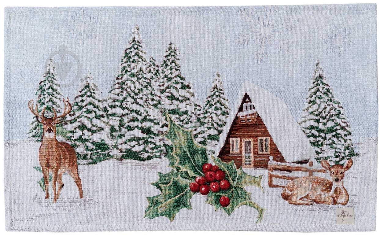 Салфетка Прованс гобеленовая SQUIRREL 30x50 см - фото 1 Салфетка Прованс гобеленовая SQUIRREL 30x50 см - фото 1