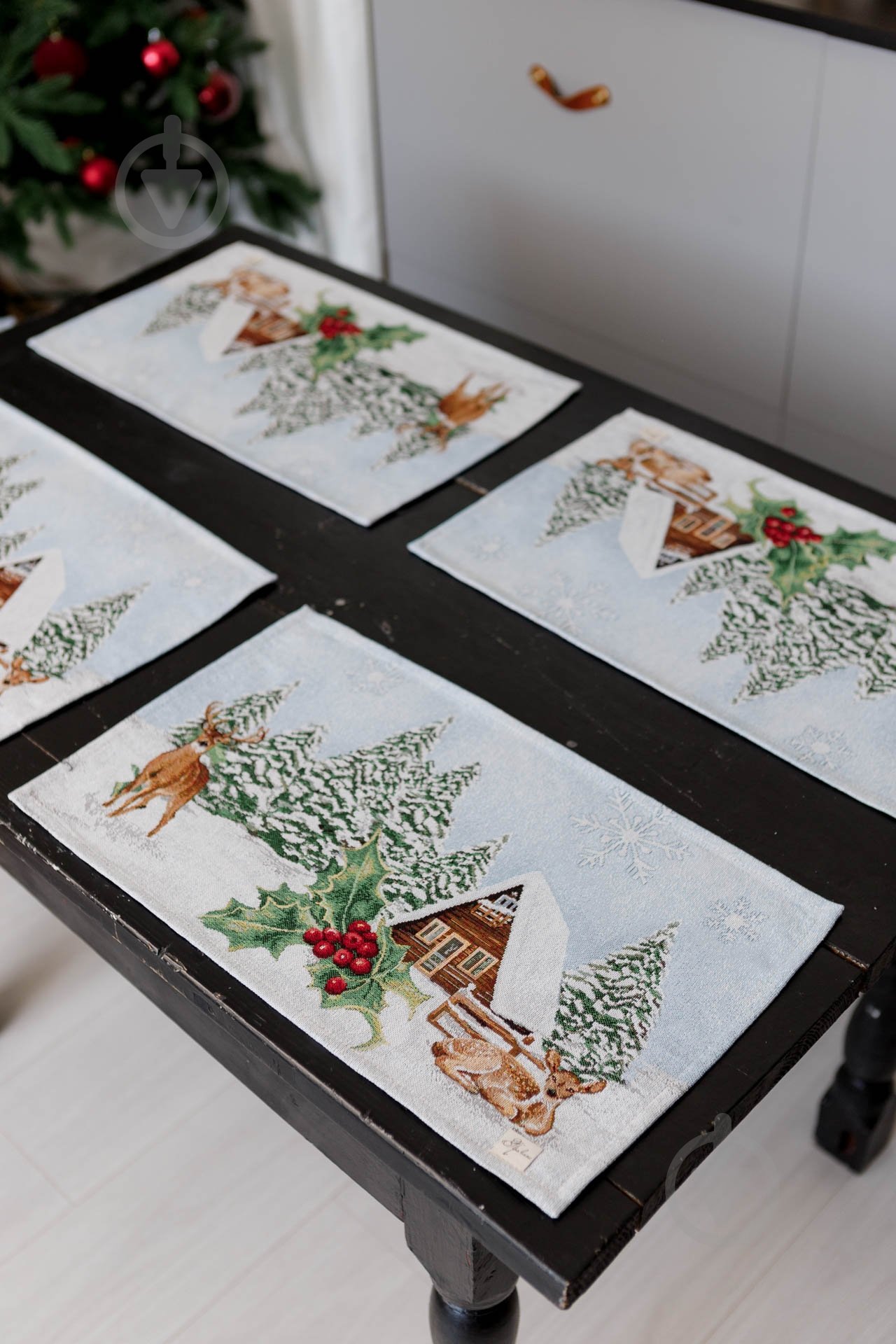 Салфетка Прованс гобеленовая SQUIRREL 30x50 см - фото 4 Салфетка Прованс гобеленовая SQUIRREL 30x50 см - фото 4