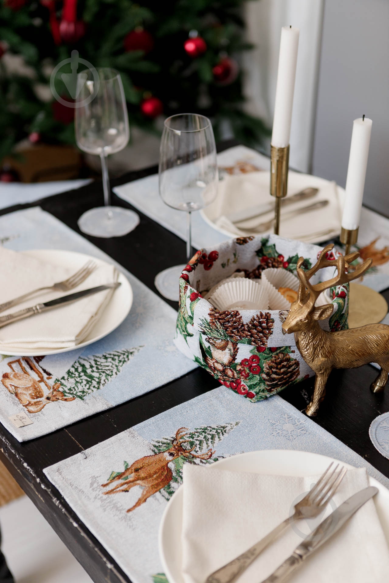 Салфетка Прованс гобеленовая SQUIRREL 30x50 см - фото 9 Салфетка Прованс гобеленовая SQUIRREL 30x50 см - фото 9