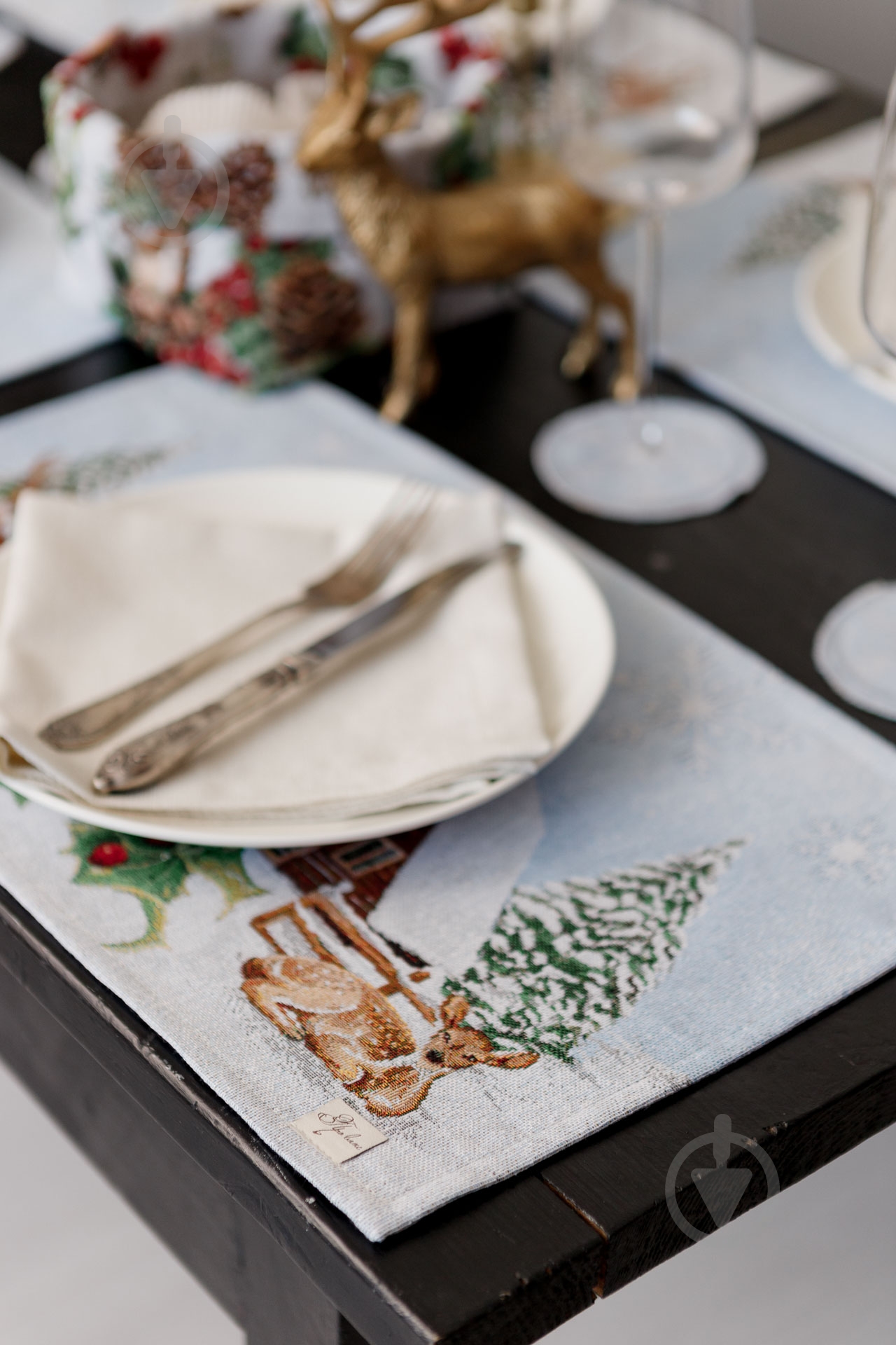 Салфетка Прованс гобеленовая SQUIRREL 30x50 см - фото 10 Салфетка Прованс гобеленовая SQUIRREL 30x50 см - фото 10