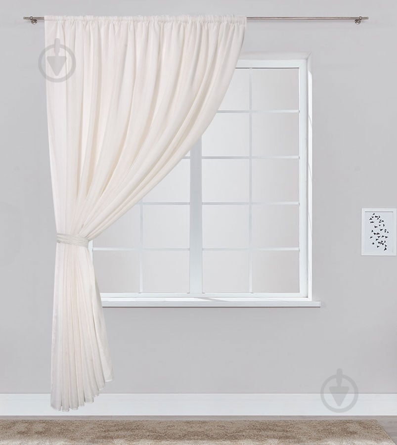 Гардина Stripe белая La Nuit - фото 2