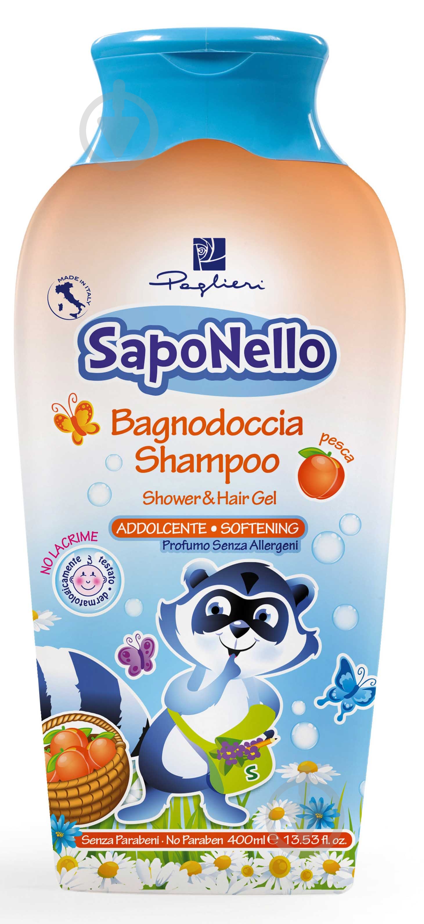 Пенка-шампунь Paglieri Персик 400 мл - фото 1