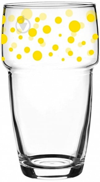 Стакан Glasmark Yellow Dots 68-0067-0250-4313-84 250 мл 1 шт. - фото 1 Стакан Glasmark Yellow Dots 68-0067-0250-4313-84 250 мл 1 шт. - фото 1