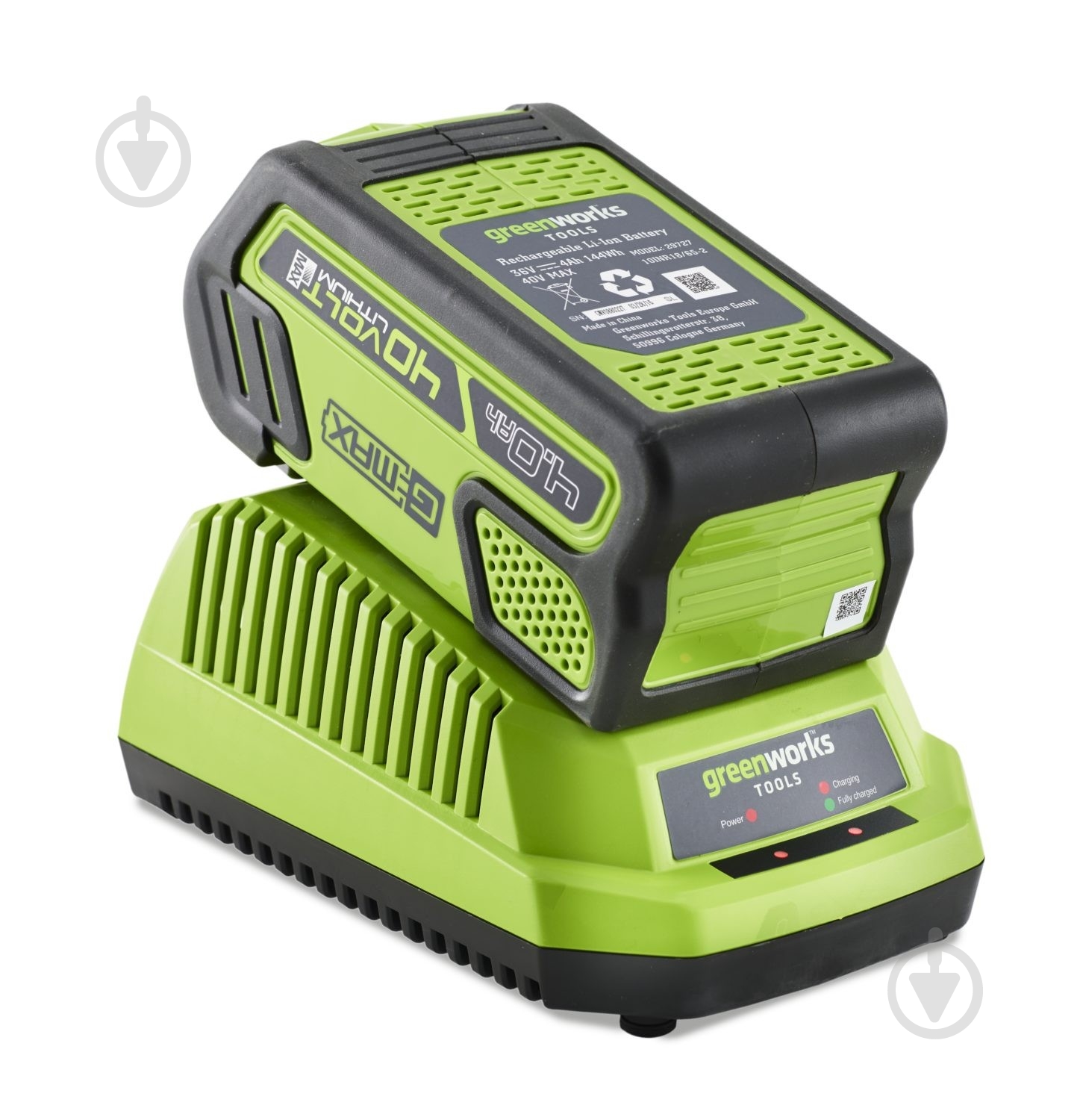 Зарядное устройство GreenWorks универсальное G40C/G40UC (2904607/2910907) - фото 4 Зарядное устройство GreenWorks универсальное G40C/G40UC (2904607/2910907) - фото 4