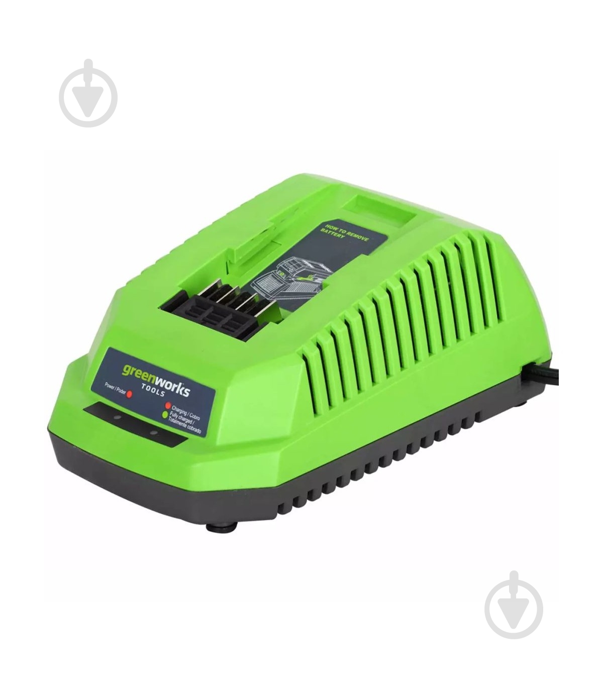 Зарядное устройство GreenWorks универсальное G40C/G40UC (2904607/2910907) - фото 2 Зарядное устройство GreenWorks универсальное G40C/G40UC (2904607/2910907) - фото 2