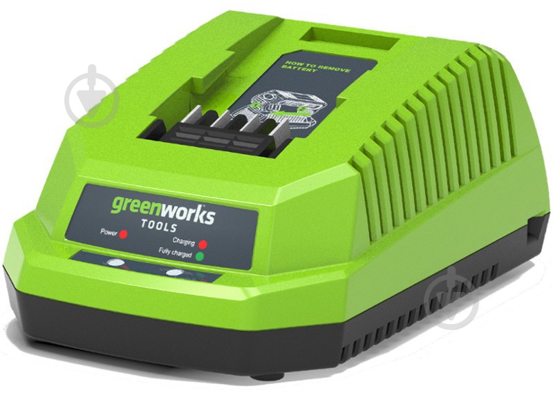 Зарядное устройство GreenWorks универсальное G40C/G40UC (2904607/2910907) - фото 1 Зарядное устройство GreenWorks универсальное G40C/G40UC (2904607/2910907) - фото 1