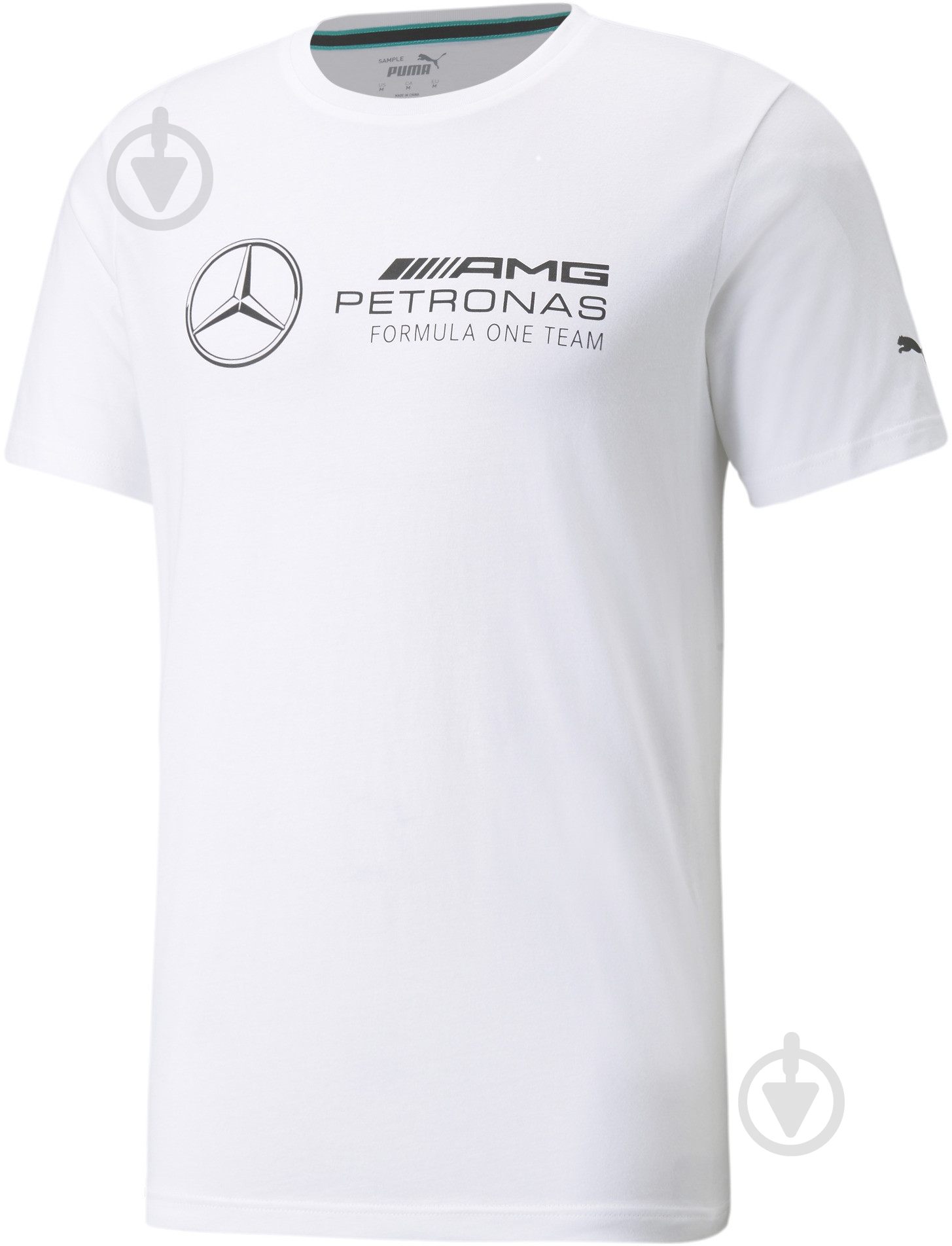 Футболка Puma MAPF1 Logo Tee 53188503 р.M белый - фото 1