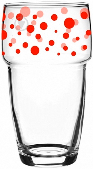 Стакан Glasmark Red Dots 68-0067-0250-4313-17 250 мл 1 шт. - фото 1 Стакан Glasmark Red Dots 68-0067-0250-4313-17 250 мл 1 шт. - фото 1