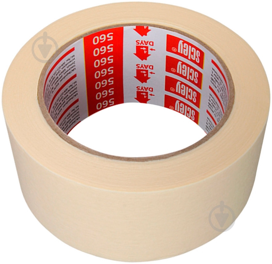 Лента малярная Scley 48 мм x 33 м 0300-603348 - фото 1