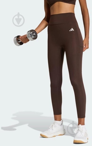 Лосины Adidas KF3110 р.L коричневый - фото 4 Лосины Adidas KF3110 р.L коричневый - фото 4