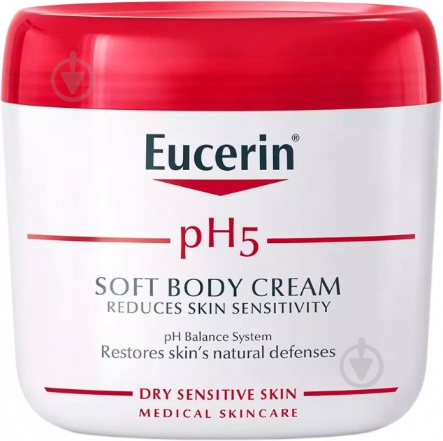 Крем для тела Eucerin pH5 увлажняющий 450 мл - фото 1 Крем для тела Eucerin pH5 увлажняющий 450 мл - фото 1
