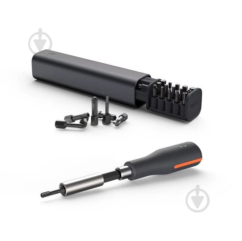 Отвертка со сменными насадками Xiaomi JIMIHOME 23in1 Black JM-GNT23 - фото 1 Отвертка со сменными насадками Xiaomi JIMIHOME 23in1 Black JM-GNT23 - фото 1