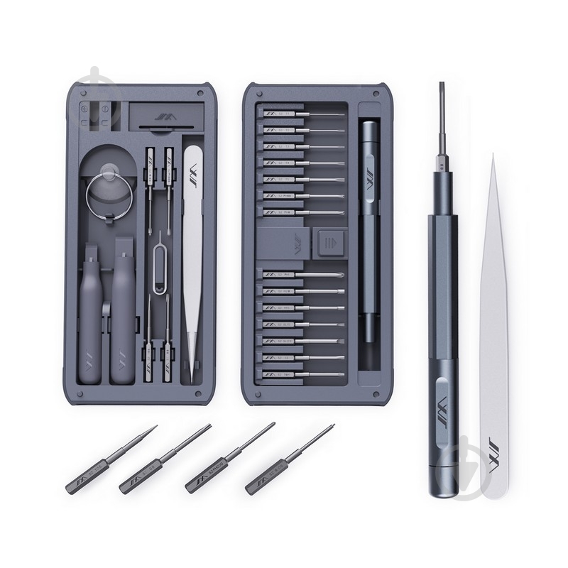 Викрутка зі змінними насадками Xiaomi JIMIHOME 26in1 Black JM-GNT26 - фото 1 Викрутка зі змінними насадками Xiaomi JIMIHOME 26in1 Black JM-GNT26 - фото 1