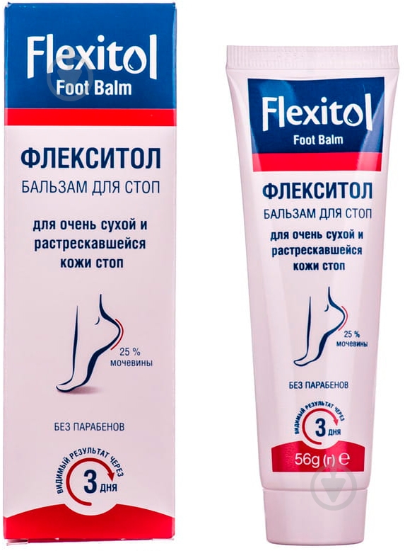 Бальзам для ног Флекситол 56 г - фото 2 Бальзам для ног Флекситол 56 г - фото 2