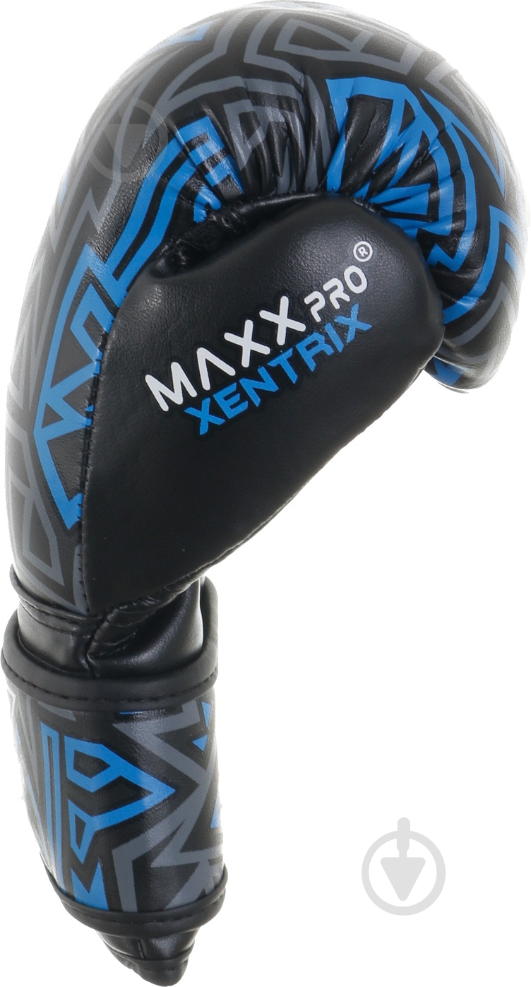 Перчатки для карате MaxxPro AVG-250 4oz синий - фото 4