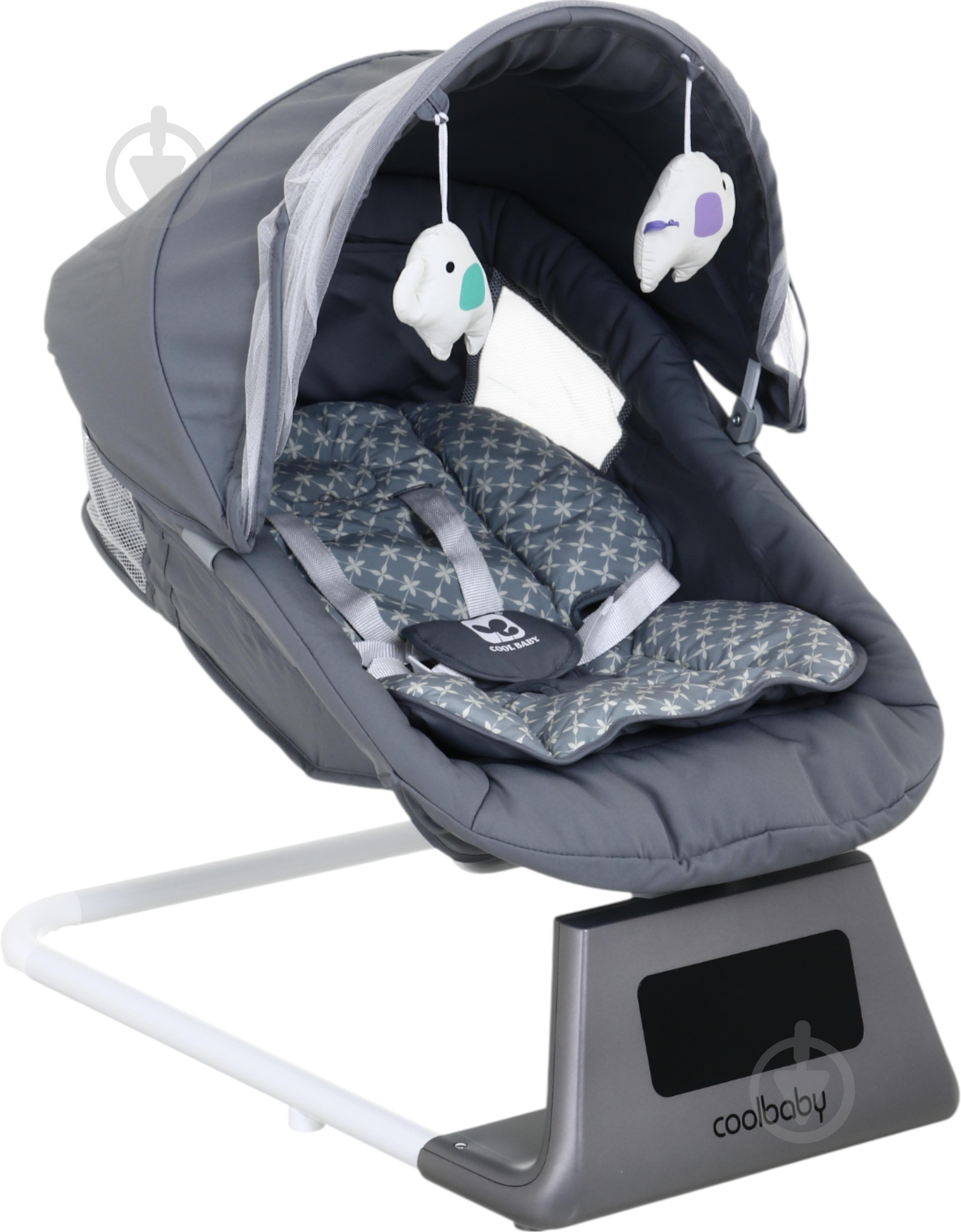 ᐉ Кресло-качалка Coolbaby с LED дисплеем KDD-RS003D • Купить в