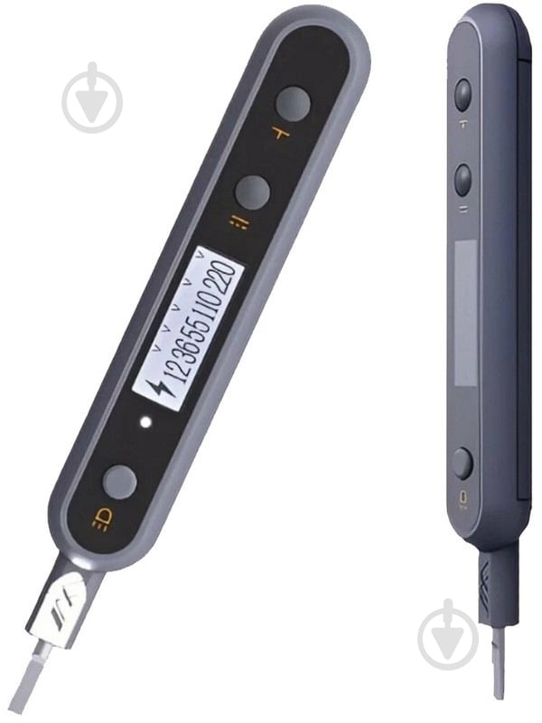 Отвертка Xiaomi JIMIHOME Digital Display Electric Test Pen Black (JM-G27004) - фото 2