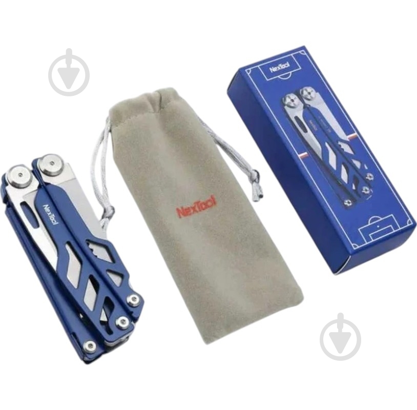 Мультитул Xiaomi NexTool Flagship Pro Blue NE20271 - фото 1 Мультитул Xiaomi NexTool Flagship Pro Blue NE20271 - фото 1