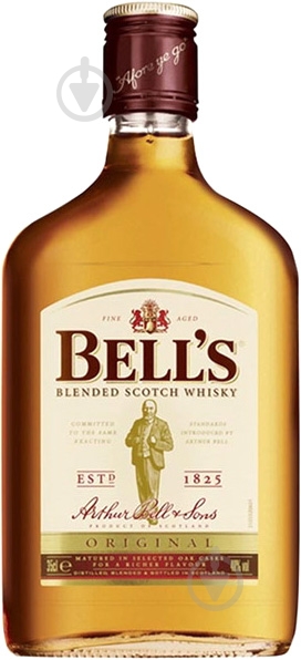Виски Bells Original выдержка 3 года 0,35 л - фото 1 Виски Bells Original выдержка 3 года 0,35 л - фото 1