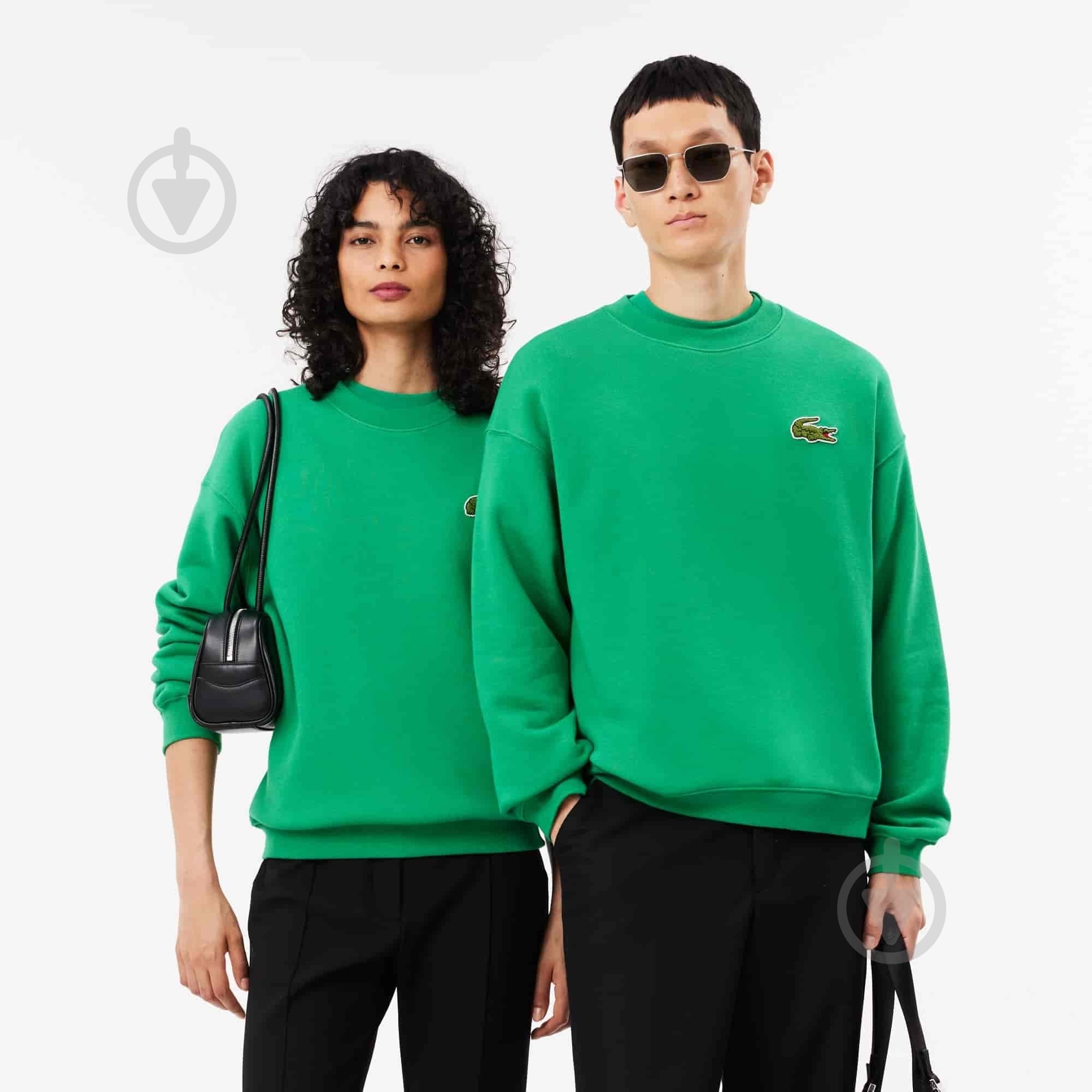 Джемпер Lacoste SSHIRT SH2741-LDM р.L зеленый - фото 1