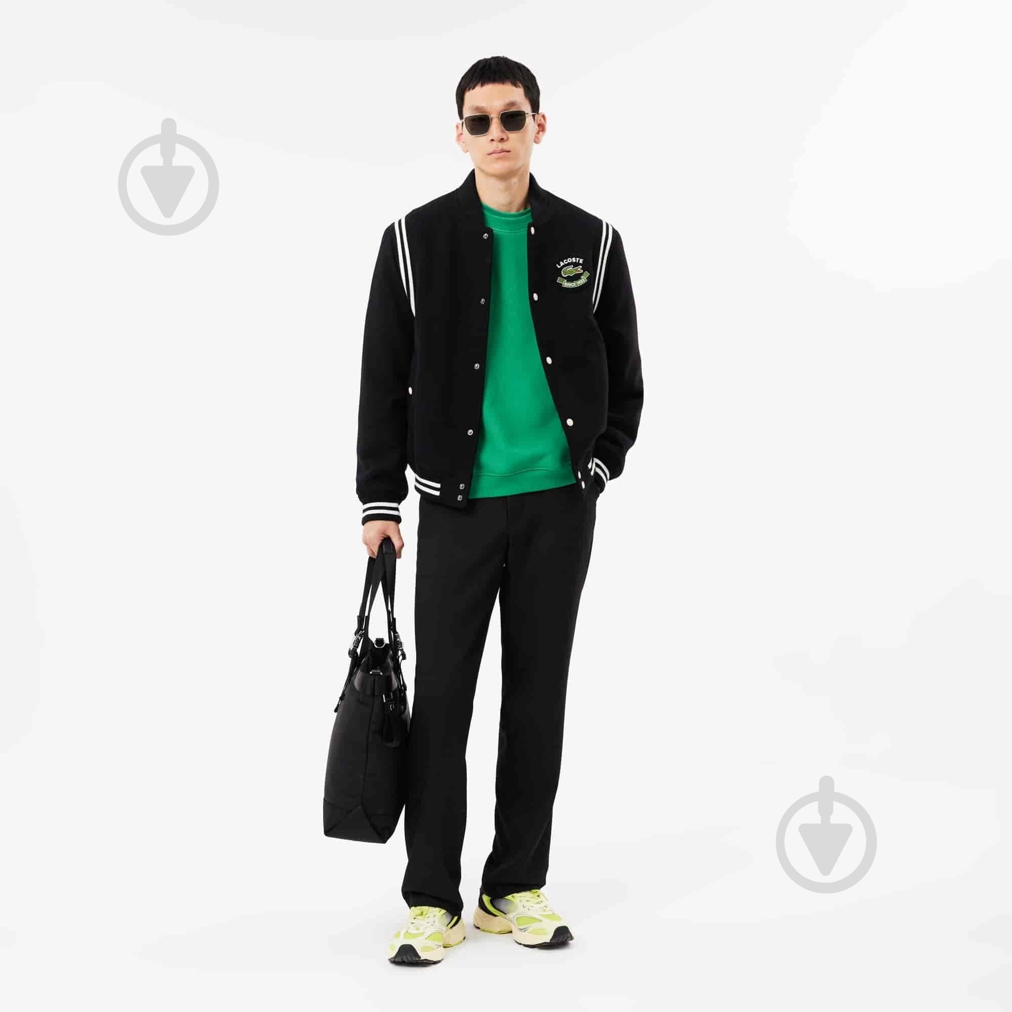 Джемпер Lacoste SSHIRT SH2741-LDM р.L зеленый - фото 6