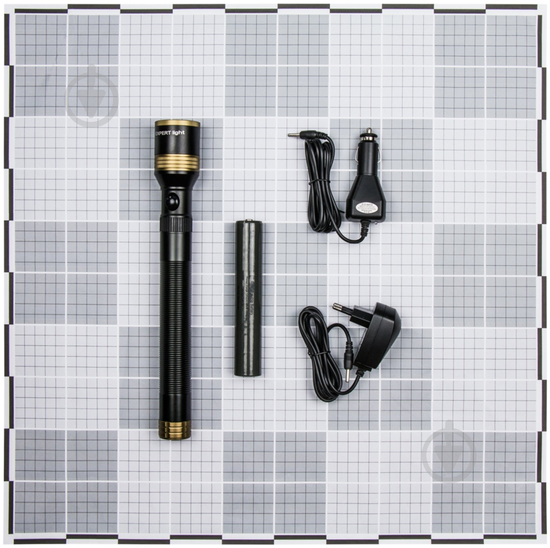 Ліхтар Expert EAX-ALFL010-3WLED чорний - фото 3 Ліхтар Expert EAX-ALFL010-3WLED чорний - фото 3