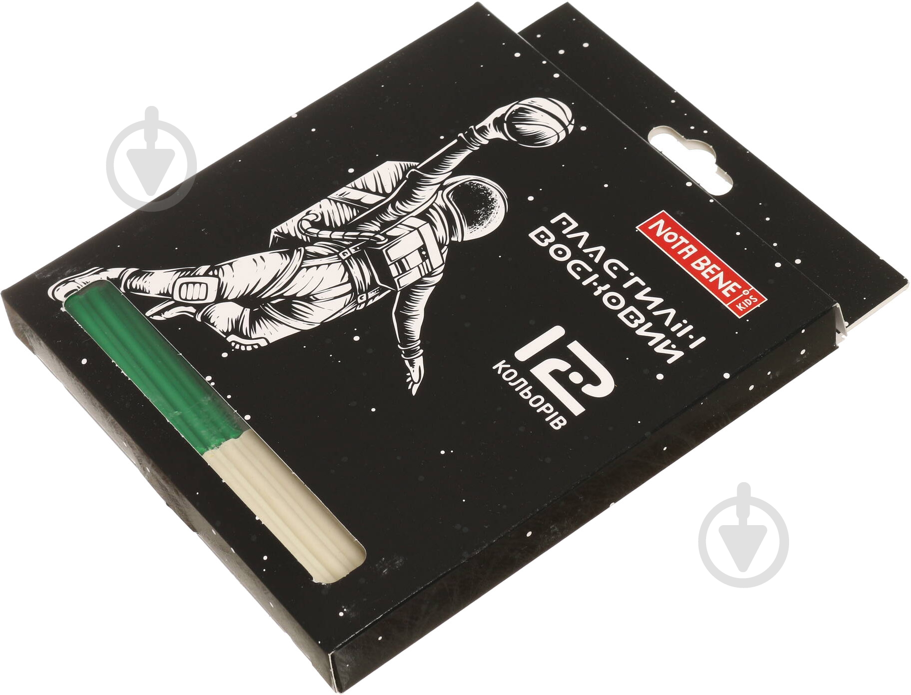 Пластилин восковый Space 12 цветов Nota Bene - фото 1