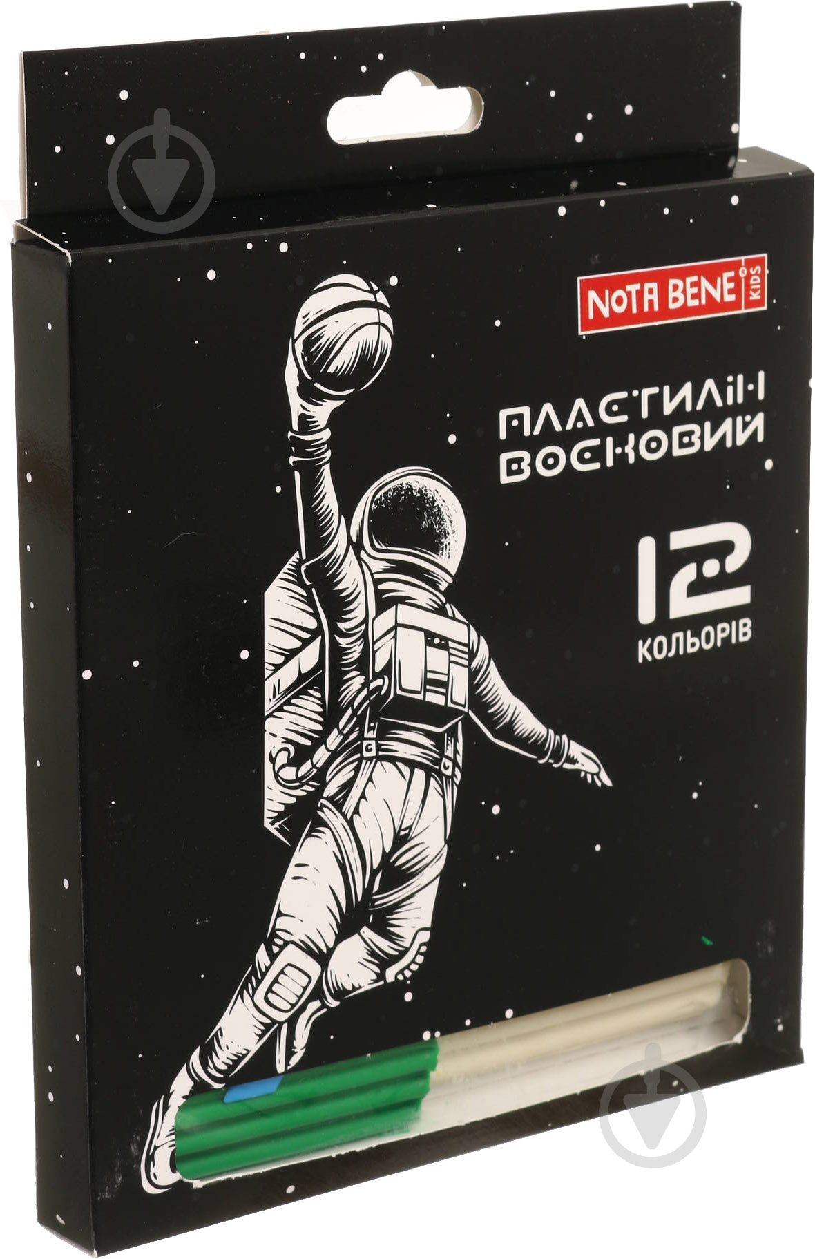 Пластилин восковый Space 12 цветов Nota Bene - фото 5
