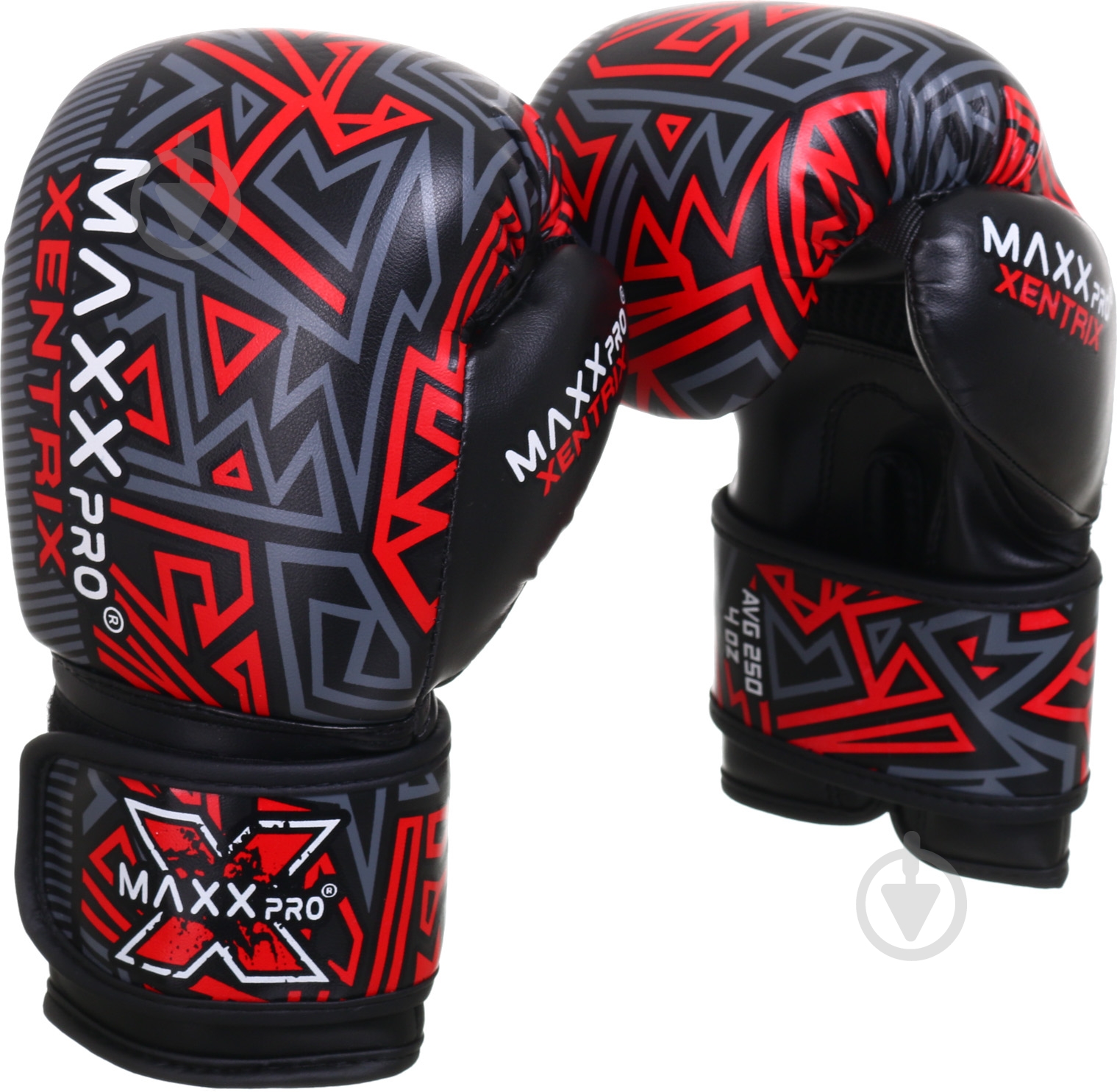 Перчатки для карате MaxxPro AVG-250 4oz красный - фото 1 Перчатки для карате MaxxPro AVG-250 4oz красный - фото 1