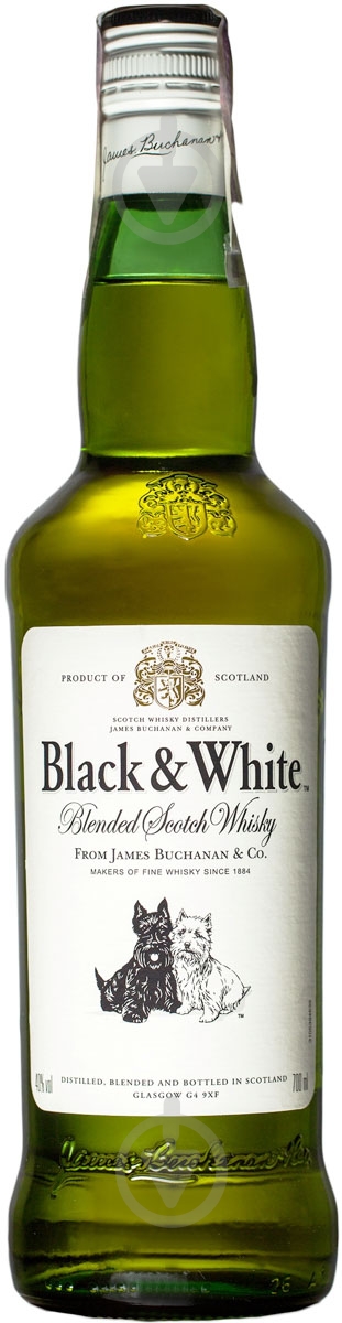 Виски Black&White 6 лет выдержки 1 л - фото 1 Виски Black&White 6 лет выдержки 1 л - фото 1